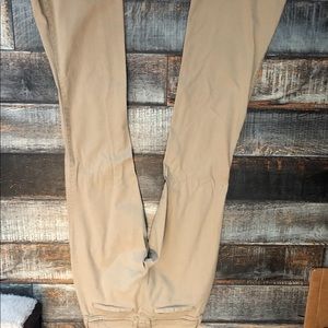 Khaki pants, size 2, juniors